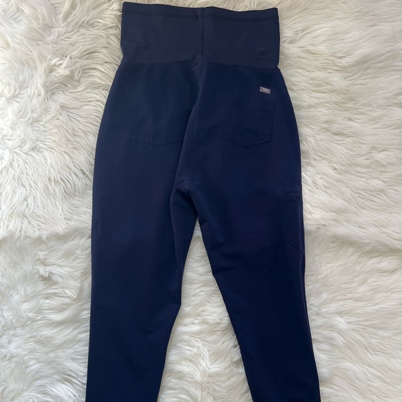 FIGS Zamora Maternity Scrub Pants – Navy Blue | Size Small - Picture 8 of 9